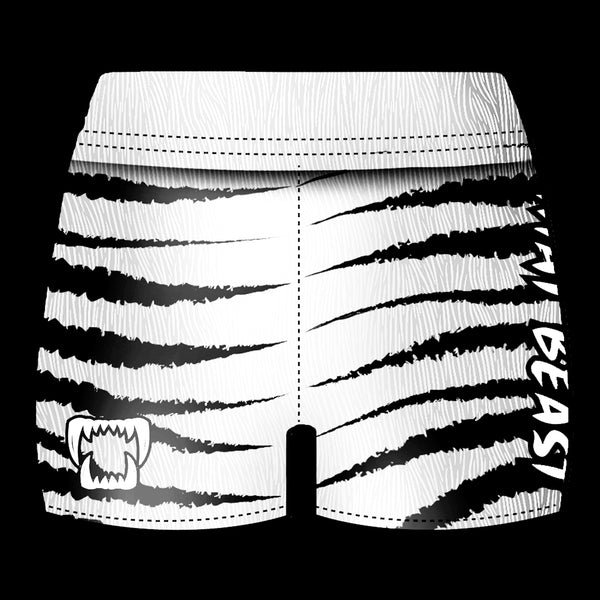 White Tiger - Womens Compression Shorts - PRE ORDER