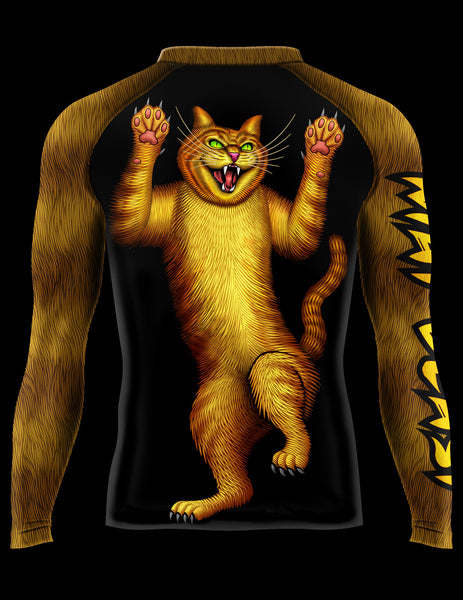 "Killer Cat" Long Sleeve Rashguard