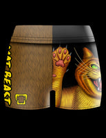 "Killer Cat" Womens High Waisted Compression Shorts