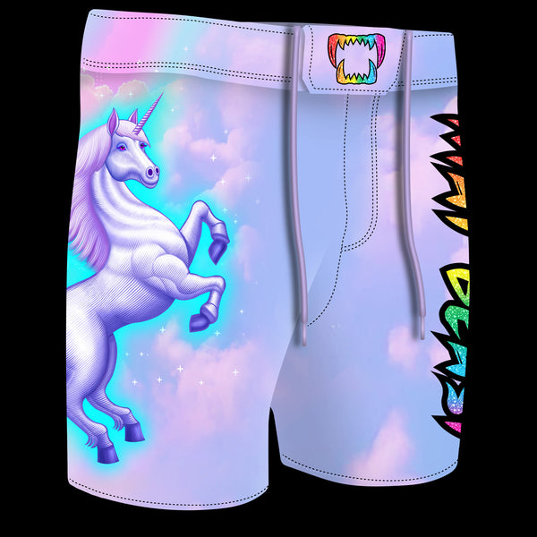 Graceful Unicorn Mens Shorts