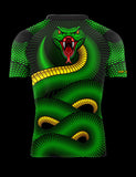 "Green Viper" Short Sleeve Rashguard